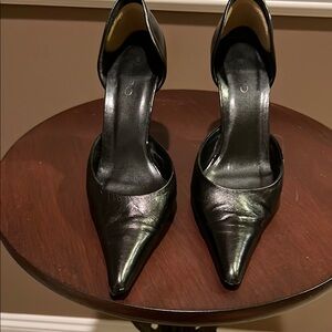 Aldo Silver and Gray Heels